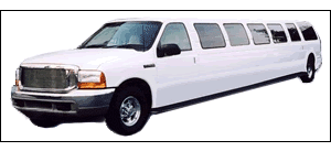 Reserve this luxurious 25 Guest Ford Excursion Limo for an airport pickup or drop off. Proudly serving JFK, LGA, and Newark airports and the Tri-State area.
